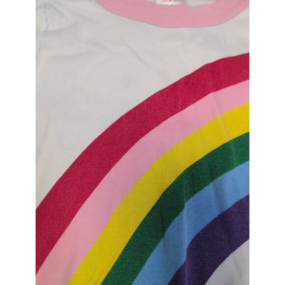 5 Hanna Andersson Rainbow Long John Pajamas - Picture 3 of 9